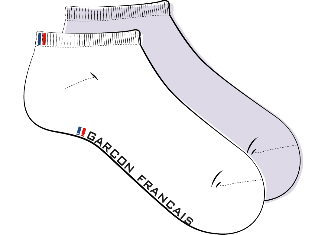 Les socquettes homme