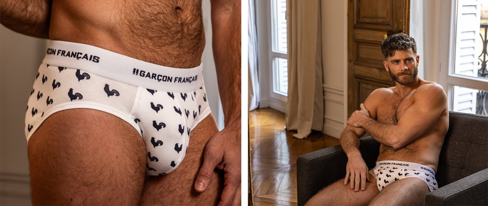 Slip coqs gaulois