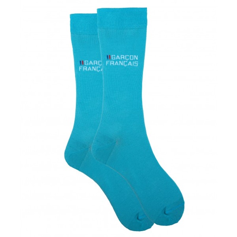 Chaussettes turquoise