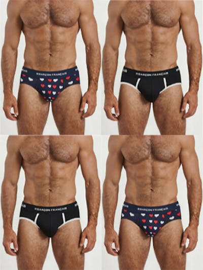 Lote de 4 slips en oferta