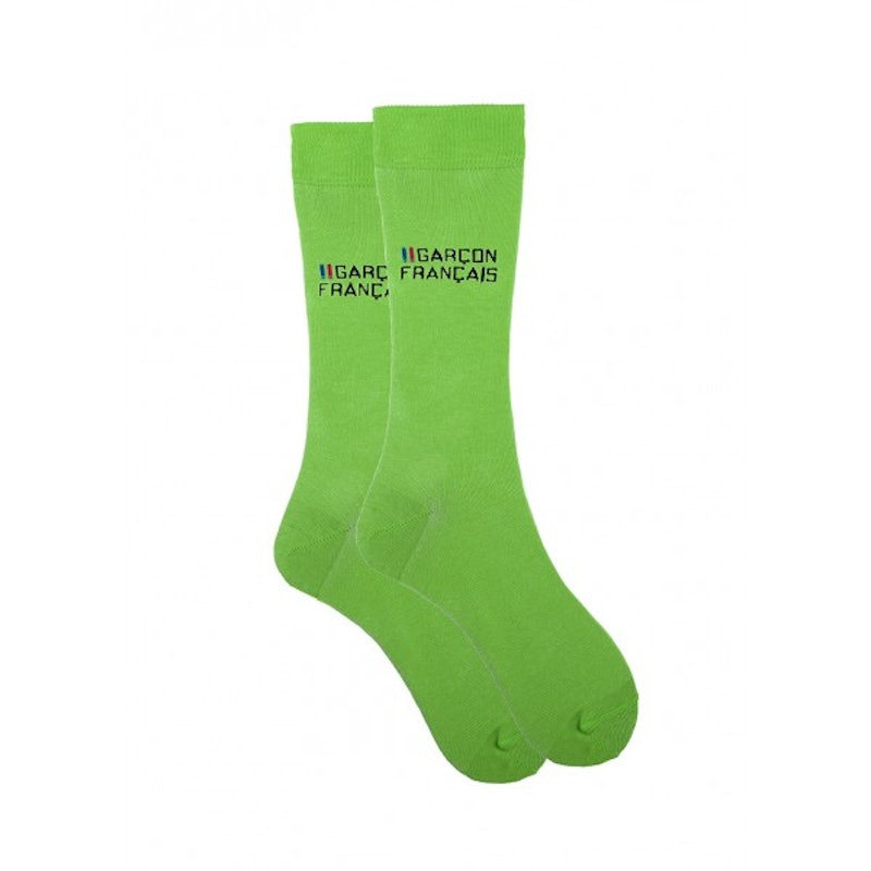 Green city socks