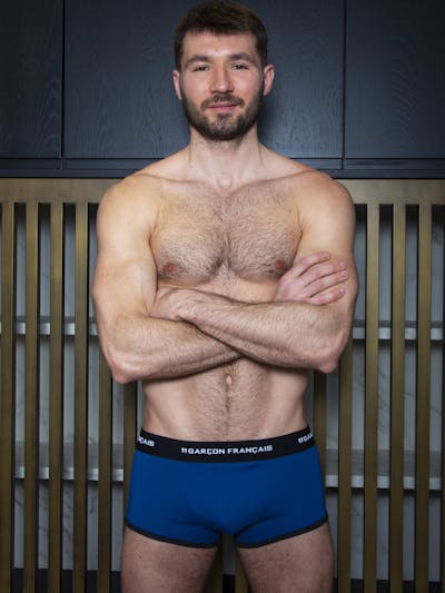 Boxer bleu roi