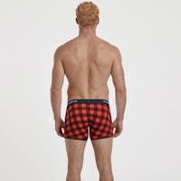Red Lumberjack boxer