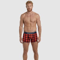 Red Lumberjack boxer