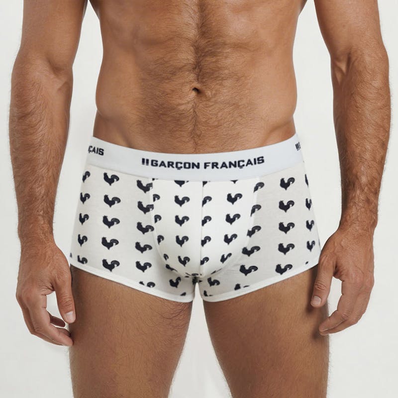 Boxer court coq gaulois