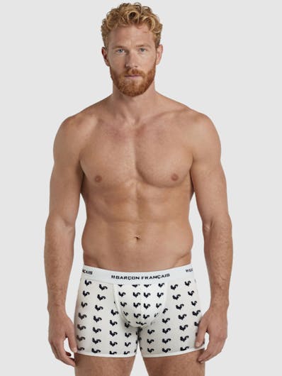 Boxer classique coq gaulois