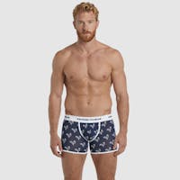 Origami white rooster boxer