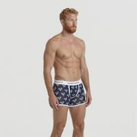 Origami white rooster boxer