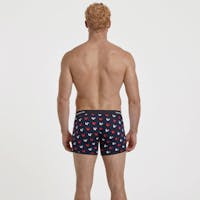 Boxer classique coqs tricolores