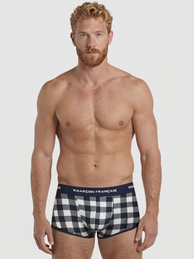 Boxer court Bûcheron blanc