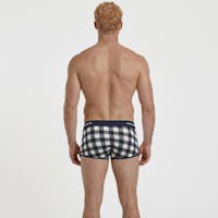 Bóxer corto Leñador blanco