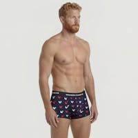 Boxer court coqs tricolores