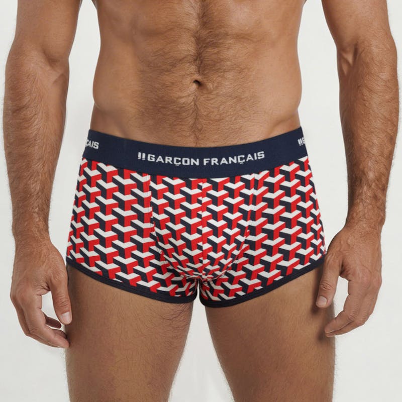 Boxer court géométrique