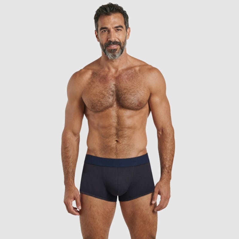 Boxer court pure navy