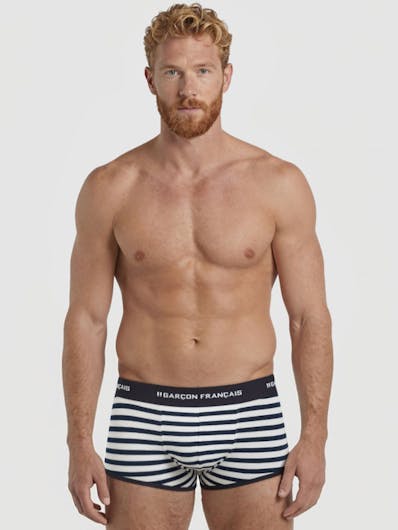 Boxer court marinière