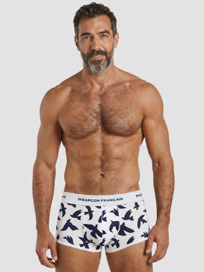 Navy blue birds Trunk