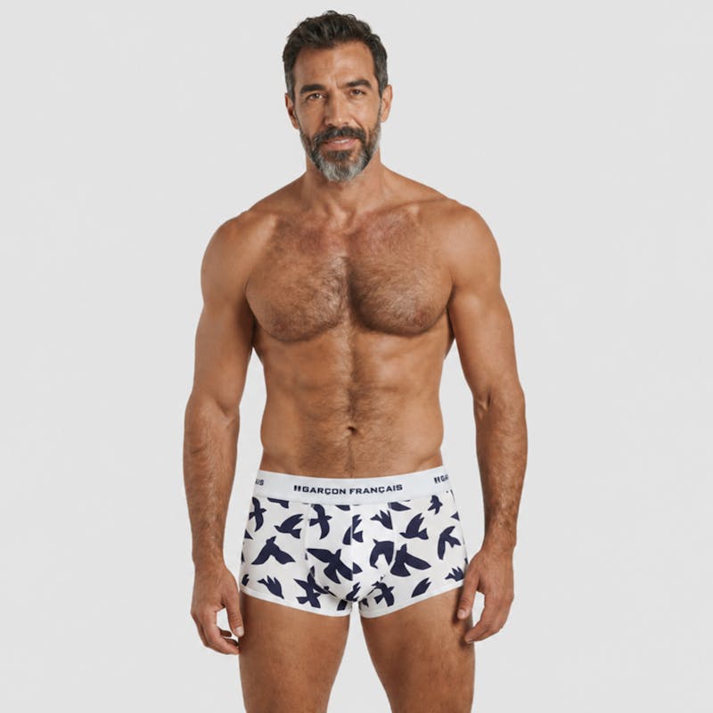Navy blue birds Trunk