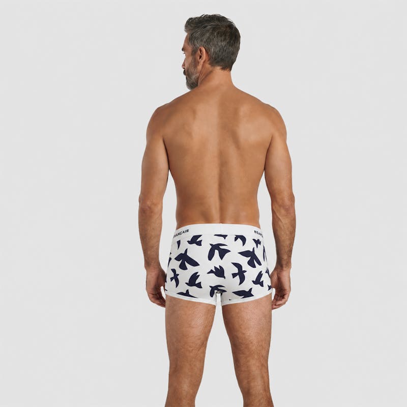 Navy blue birds Trunk