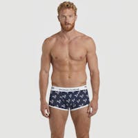 Boxer court Origami blanc