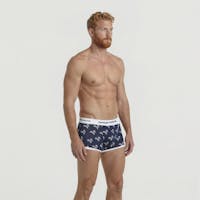 Boxer court Origami blanc