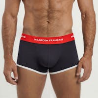 Boxer court tricolore