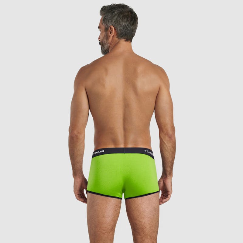 Bóxer corto manzana verde