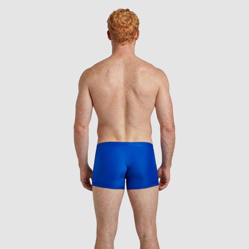 Boxer de bain bleu roi - broderie