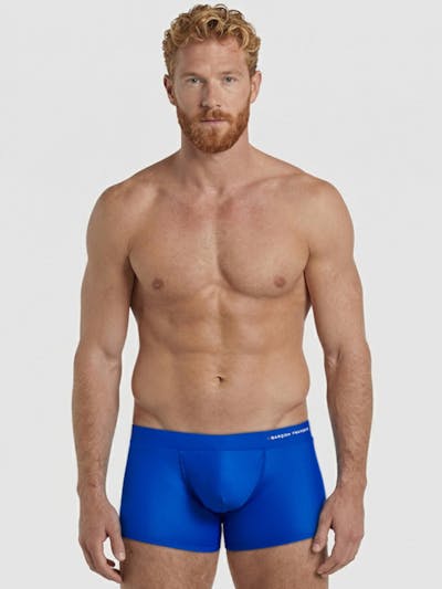 Royal blue swim trunk - embroidery