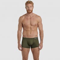 Boxer de bain kaki - broderie