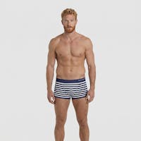 Boxer de bain Marinière - broderie