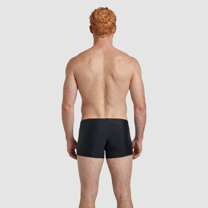 Boxer de bain noir - broderie