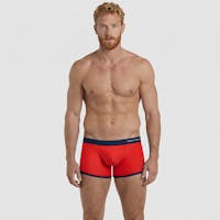 Boxer de bain rouge - broderie