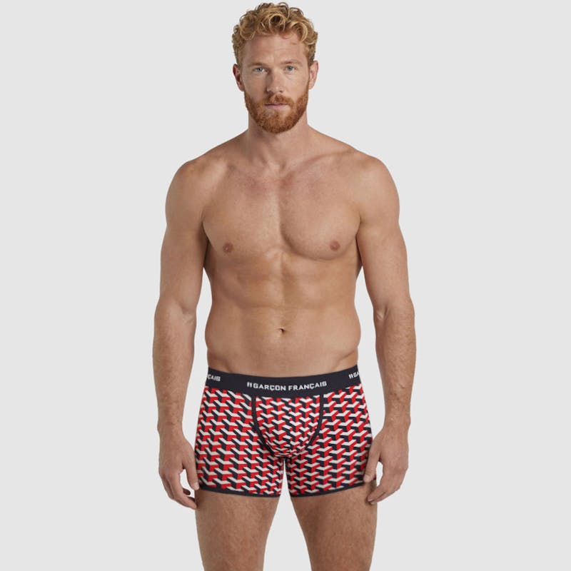 Bóxer clásico geométrico