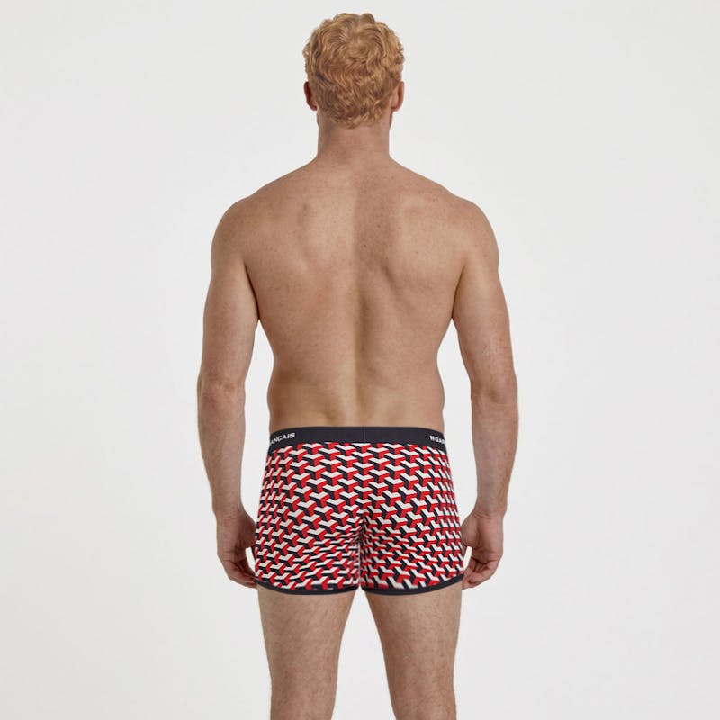 Bóxer clásico geométrico