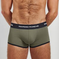 Bóxer corto kaki