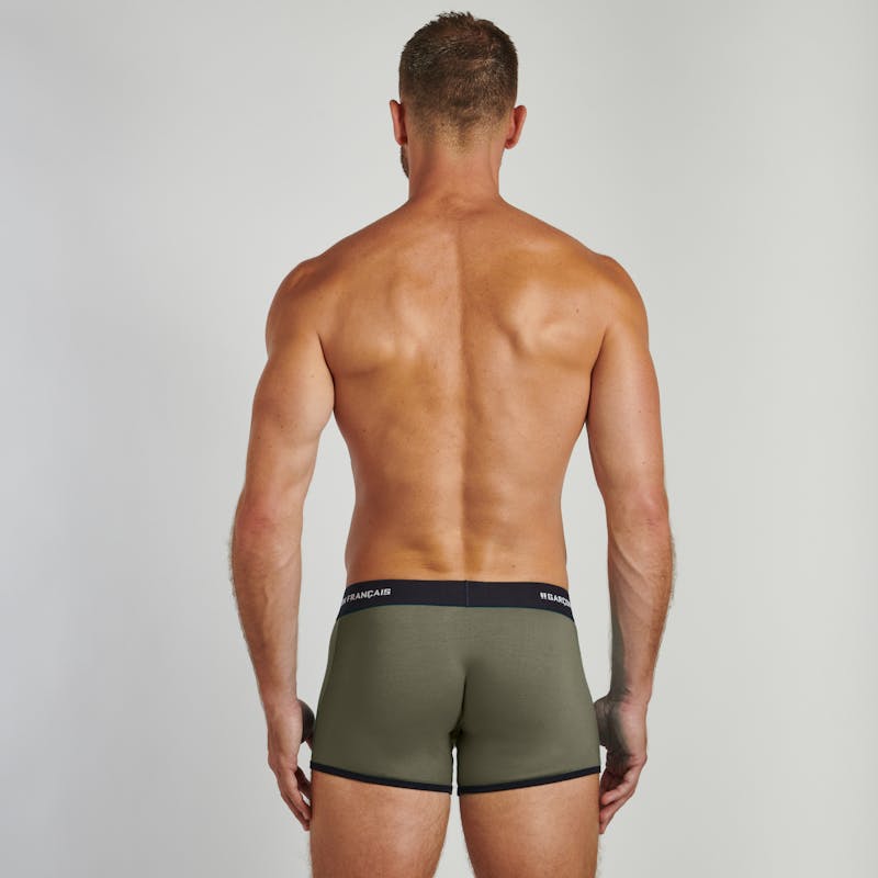 Bóxer clásico kaki