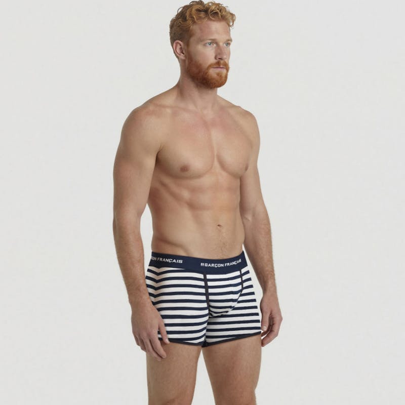 Boxer classique marinière