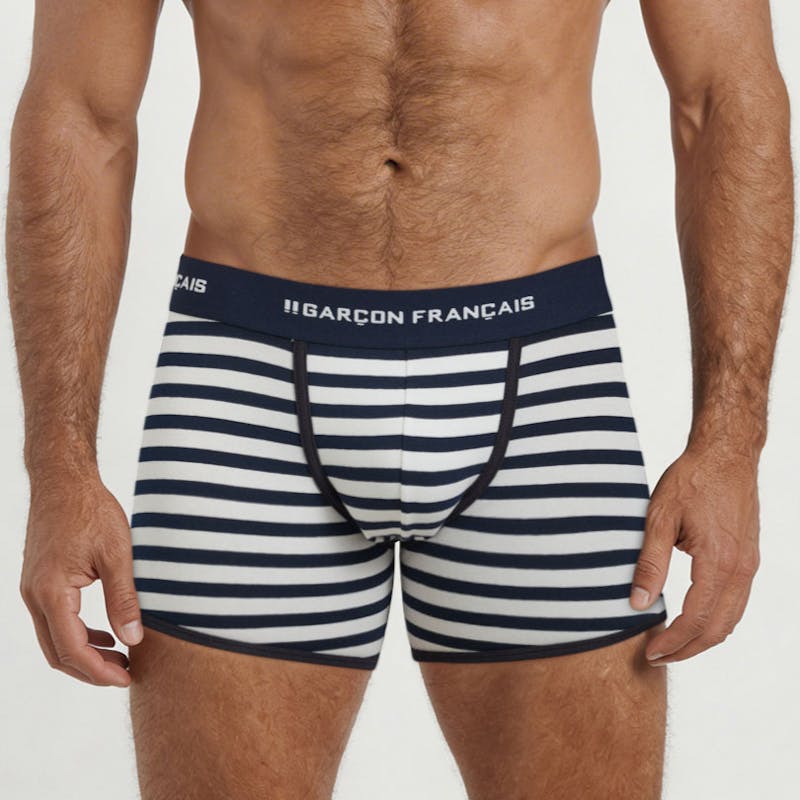 Boxer classique marinière