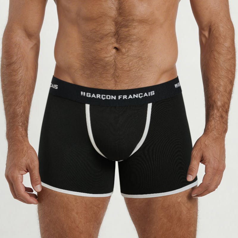 Boxer classique noir