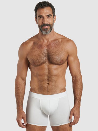 Boxer classique pure white