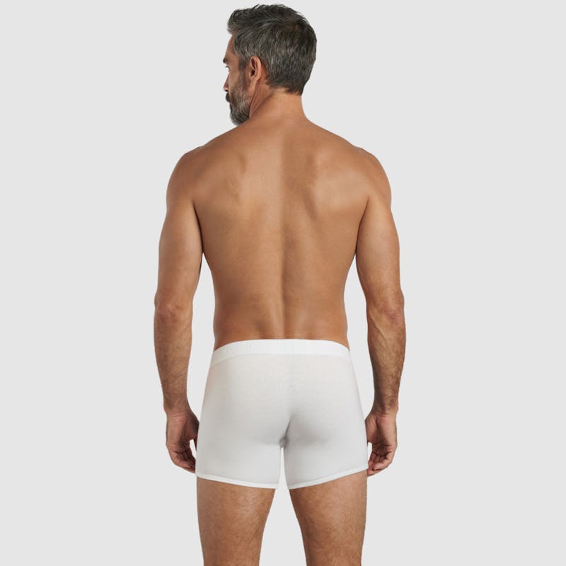 Boxer classique pure white