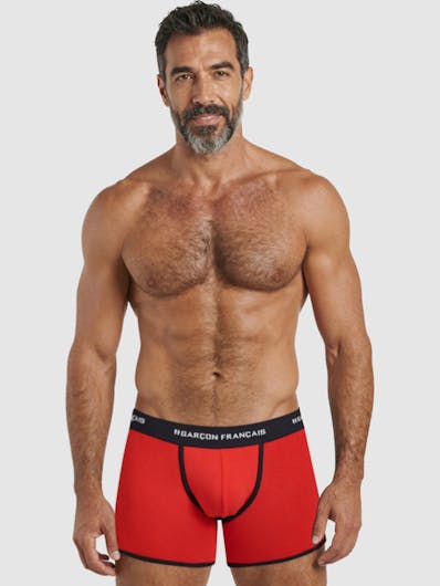Boxer classique rouge