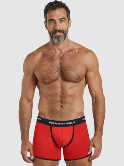 Boxer classique rouge