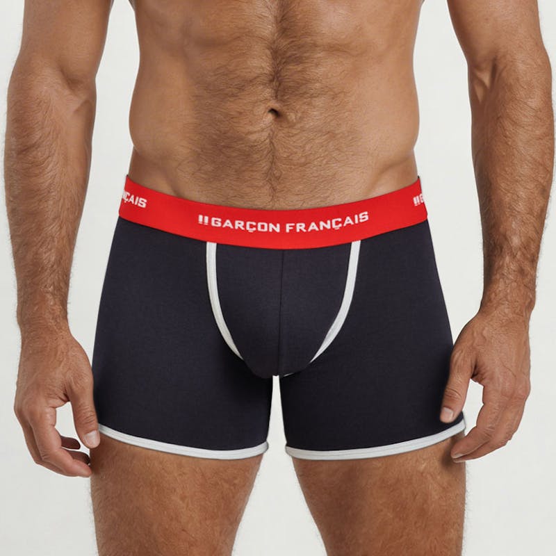 Bóxer clásico tricolor