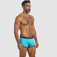 Bóxer corto turquesa