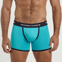 Boxer classique turquoise