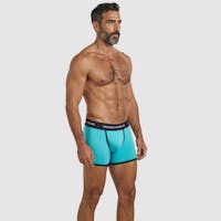 Boxer classique turquoise