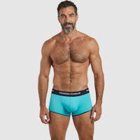 Bóxer corto turquesa