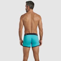 Boxer classique turquoise