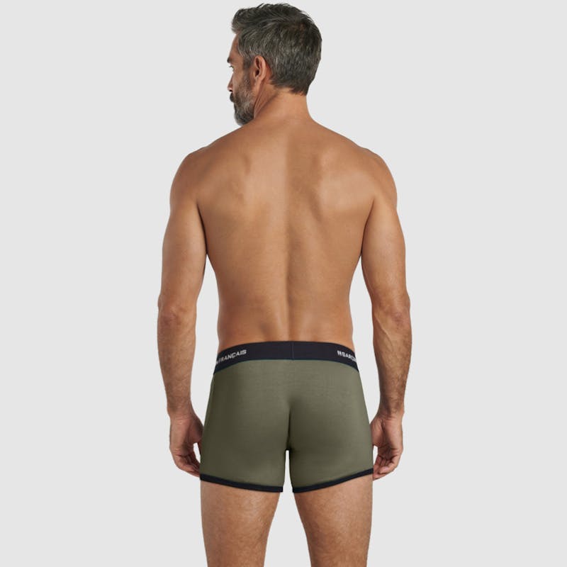 Bóxer clásico kaki